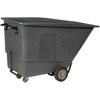 Toter UT115-00IGY 1.5 Cubic Yard Graystone Tilt Truck / Trash Cart (1200 lb.)