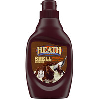 HEATH 7.25 fl. oz. Chocolate Flavored Shell Topping with Toffee Bits - 6/Case