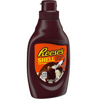 REESE'S 7.25 fl. oz. Chocolate and Peanut Butter Shell Topping - 6/Case