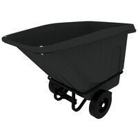 Toter UTT05-00BKS 0.5 Cubic Yard Blackstone Towable Universal Tilt Truck / Trash Cart (1200 lb.)