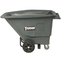 Toter UT005-00IGY 0.5 Cubic Yard Graystone Tilt Truck / Trash Cart (400 lb.)