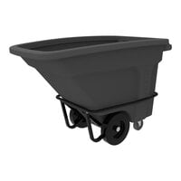 Toter NT205-00IGY 0.5 Cubic Yard Gray Heavy-Duty Tilt Truck with Handle (1200 lb.)