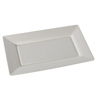 Fineline 42RCP127 Conserveware 12 inch x 7 inch Bagasse Rectangular Plate - 300/Case