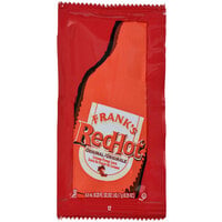 Frank's RedHot 7 Gram Original Cayenne Pepper Hot Sauce Packets - 200/Case