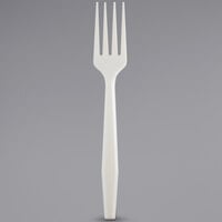 Fineline 42CBUF.WH Conserveware White CPLA Fork - 1000/Case