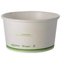 Fineline 42FC12 Conserveware 12 oz. PLA Lined Compostable Food Container - 500/Case
