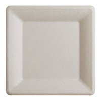Fineline 43SP10 Conserveware 10 1/4" Bagasse Square Plate - 250/Case