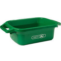 Rubbermaid 2055571 3 Gallon Green Rectangular Compost Bin
