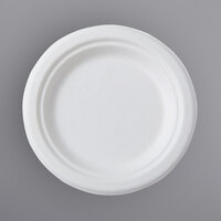 Fineline 42RP07 Conserveware 7" Bagasse Round Plate - 1000/Case