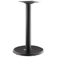Lancaster Table & Seating Millennium 22 inch Round 4 inch Counter Height Column Outdoor Table Base
