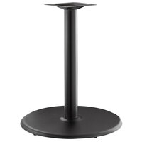 Lancaster Table & Seating Millennium 30 inch Round 4 inch Counter Height Column Outdoor Table Base