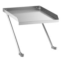 Regency 24" x 24" 18-Gauge Stainless Steel Detachable Drainboard