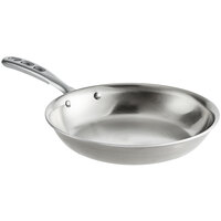 Vollrath 69210 Tribute 10 inch Tri-Ply Stainless Steel Fry Pan with TriVent Chrome Plated Handle