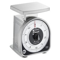 San Jamar / Escali SCMDL5 5 lb. Mechanical Dial Portion Control Kitchen Scale