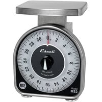 San Jamar / Escali SCMDL2 2 lb. Mechanical Dial Portion Control Kitchen Scale