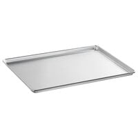 Vollrath 939001 Wear-Ever Full Size NSF 16 Gauge 18" x 26" Band In Rim Heavy-Duty Aluminum Bun / Sheet Pan