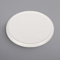 San Jamar / Escali SCDG11PLTWH 5 1/2 inch White Plastic Platform Cover for 11 lb. Round Digital Scales