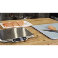 San Jamar / Escali SCDGSL33 Slimline 33 lb. Water Resistant Digital Portion Control Kitchen Scale