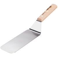 Dexter-Russell 16231 8 inch x 3 inch Solid Turner - Beechwood Handle