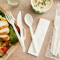 Eco Products EP-S005 7 inch Renewable Plant Starch Wrapped Cutlery Kit with Napkin - 250/Case