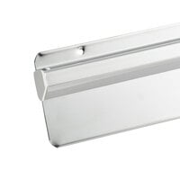 American Metalcraft TR30 30 inch x 3 1/2 inch Stainless Steel Wall Mounted Ticket Holder