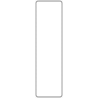 DayMark IT117814B DuraMark 2" x 8" Blank Permanent Direct Thermal Label - 24/Case