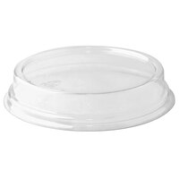 Solut 00117 4 7/8 inch Round PET Smooth Wall Clear Dome Lid - 720/Case
