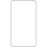 DayMark IT115738B DuraMark 2" x 4" Blank Permanent Direct Thermal Label - 24/Case