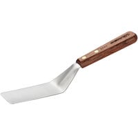 Dexter-Russell 19670 Traditional 4" x 2" Solid Turner - Rosewood Handle