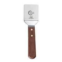Mercer Culinary M18435 Praxis® 2 1/2" x 2 1/2" Mini Turner with Rosewood Handle