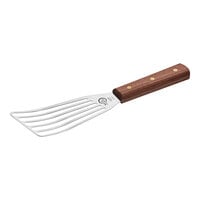 Mercer Culinary M18483 Praxis® 6 inch x 3 inch Fish Turner with Rosewood Handle