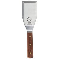 Mercer Culinary M18440 Praxis® 5" x 3" Heavy-Duty Turner with Rosewood Handle