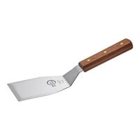 Mercer Culinary M18440 Praxis® 5" x 3" Heavy-Duty Turner with Rosewood Handle