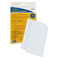 Royal Sovereign RS-SLS 6 1/4 inch x 10 inch Shredder Lubricant Sheet - 10/Pack