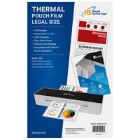 Royal Sovereign RF05LEGL0100 9 inch x 14 1/2 inch Legal Thermal Laminating Pouch - 100/Pack