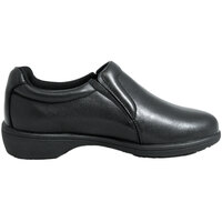 Genuine Grip 410 Women's Size 9.5 Wide Width Black Ultra Light Non Slip Slip-On Leather Shoe
