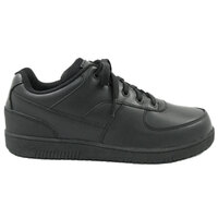 Genuine Grip 2010 Men's Size 10 Wide Width Black Leather Sport Classic Non Slip Shoe