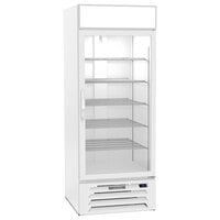 Beverage-Air MMR27HC-1-W-WINE MarketMax 30" White Glass Door Wine Refrigerator