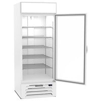 Beverage-Air MMR27HC-1-W-WINE MarketMax 30 inch White Glass Door Wine Refrigerator