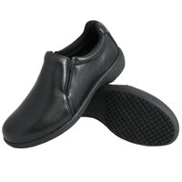 Genuine Grip 410 Women's Size 9.5 Medium Width Black Ultra Light Non Slip Slip-On Leather Shoe