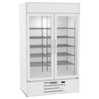 Beverage-Air MMR44HC-1-W-WINE MarketMax 47 inch White Glass Door Wine Refrigerator