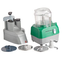 AvaMix Revolution CFBB342DC Combination Food Processor with 3 Qt. Clear Bowl, Continuous Feed & 2 Discs - 1 hp