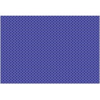 RITZ® 64805 19 inch x 13 inch Cobalt PVC Coated Placemat - 12/Pack