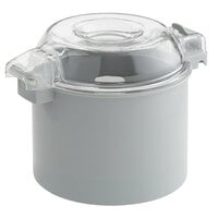 AvaMix Revolution 9283BLGY34 3 Qt. Gray Plastic Bowl and Smooth "S" Blade for 1 hp Food Processors