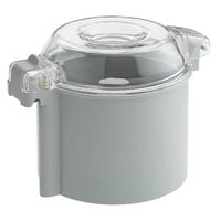 AvaMix Revolution 9283BLGY34 3 Qt. Gray Plastic Bowl and Smooth S Blade for 1 hp Food Processors