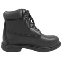 Genuine Grip 760 Women's Size 10.5 Wide Width Black Leather Waterproof Non Slip Boot