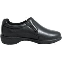 Genuine Grip 410 Women's Size 10 Medium Width Black Ultra Light Non Slip Slip-On Leather Shoe
