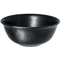 RAK Porcelain KRNNRB16 Karbon 19.6 oz. Black Porcelain Bowl - 12/Case