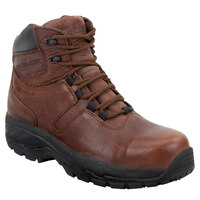 SR Max SRM2660 Denali Men's Size 8 Medium Width Brown Waterproof Composite Toe Non-Slip Hiker Boot