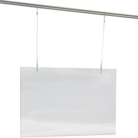 Nemco 69798 Easy Shield 36 inch Hanging Customer-Service Panel